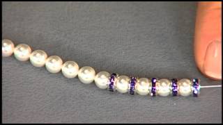 How to Make Swarovski Stretchy Bracelets  Beads Baubles amp Jewels [upl. by Enyaj]