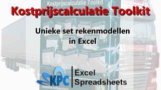 Kostprijscalculatie Toolkit in Excel ✅ [upl. by Valley]