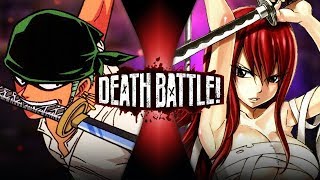 Death Battle Score Zoro Vs Erza [upl. by Kaye]