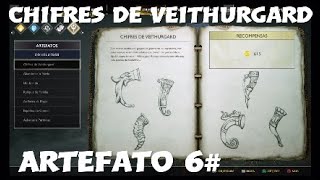 God of War 4  Todos os ArtefatosChifres em Veithurgard Chifres de Veithurgard [upl. by Dihahs]