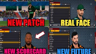 WCC 2 New Patch Release 🔥 WCC 2 New Update Real Face New Jersey New Future Scoreboard Etc [upl. by Mcmillan]