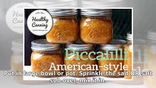 Americanstyle piccalilli [upl. by Uke]