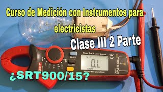 Curso de medición con instrumentos para electricistas [upl. by Newol267]