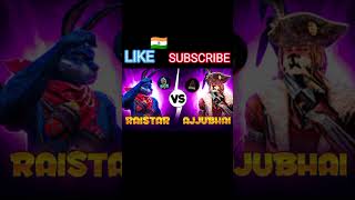 RAISTAR vs Ajju bhai how to interesting creatorfreefireshorts raistar ajjubhaishorts shortsfeed [upl. by Longan]