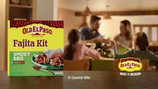 Old El Paso Smoky BBQ Fajitas  Make it Mexican [upl. by Aiceled]