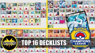 Top 16 Decklists From 2600 Player Japanese Temporal Forces Tournament Pokemon TCG [upl. by Naujud]