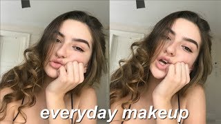 everyday makeup routine highschool sophomore [upl. by Yeliw]