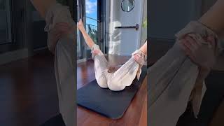 40 Cut Flipping my dog yoga downwarddogthreeleggeddog bridge balance [upl. by Liu]