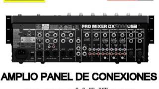 Mesa de mezclas DJ de 7 canales  Behringer DX2000  Madrid Hi Fi [upl. by Bev35]