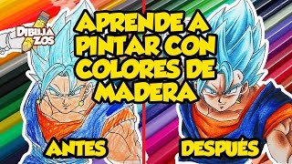 COMO COLOREAR CON COLORES DE MADERA  FÁCIL ✅  APRENDES RÁPIDO [upl. by Melosa]