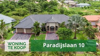 Paradijslaan 10 • 400 m² Laagbouw te Welgelegen Paramaribo Suriname [upl. by Ignatz5]