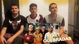 REACT  QUEBRADAS MC PAULINHO DA CAPITAL [upl. by Mendel]