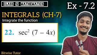 Class 12 Ex 72 Q22 Maths  Ex 72 Class 12 Math q22  ex 72 Q22 Class 12 Maths [upl. by Noswal]