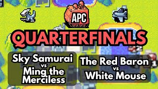 APC QUARTERFINALS Day 2 of 2 Ft Stealer Plague amp Go7  Advance Wars LIVE Tournament [upl. by Smailliw397]