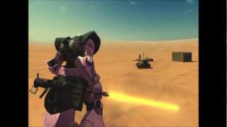 Mobile Suit Gundam Battle Operation PS3 MS09 Dom Gameplay [upl. by Oba]