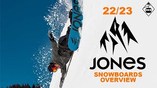 2223 JONES SNOWBOARDS OVERVIEW AND COMPARISON [upl. by Einafets683]