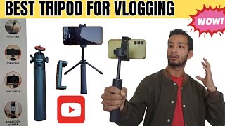 I Bought A Tripod For Vlogging  Best For Beginer [upl. by Hebbe806]