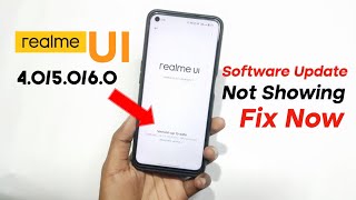 quotFix Realme Update Not Showing  Quick and Easy Solutionquot  Realme UI 405060 [upl. by Otanod]