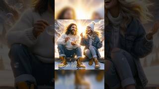 Jesus with their girlfriend shorts youtubeshorts jesus jesuschrist jesuslovesyou jesús fé [upl. by Nuj]