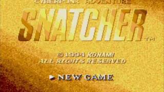 Snatcher OST Title A [upl. by Cornew]