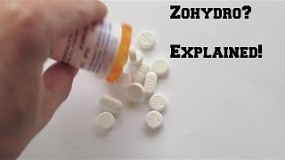 Zohydro Lets cut through the nonsense [upl. by Leblanc]