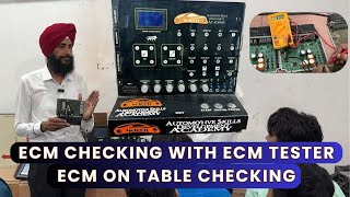 ECM Checking With Ecm Tester  Injector Firing  ECM on table checkingecmtesterecmrepairindia [upl. by Abell152]