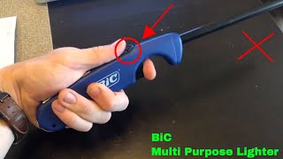 ✅ How To Use BiC Multi Purpose Lighter Review [upl. by Vaclava]