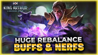 NEW UPDATE Who Is Still Good Hero Rebalance amp More King Arthur Legends Rise [upl. by Ieluuk126]