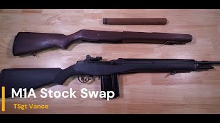 M1A Stock Swap [upl. by Dyke]