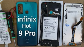 infinix Hot 9 Pro Display Screen Change  nspoint [upl. by Divaj]