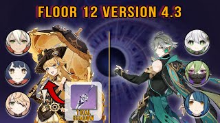 Version 43 Spiral Abyss Floor 12 Navia amp Alhaitham [upl. by Reta]