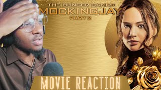 First Time Watching THE HUNGER GAMES MOCKINGJAY PART 2 2015🏹💛 MOVIE REACTION [upl. by Bambi288]