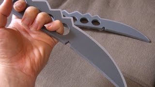 How to Make Asumas Chakra Blades [upl. by Ecirual366]