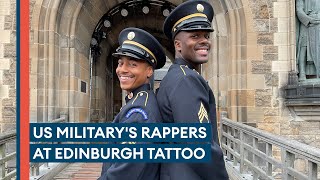 Meet the US Army Field Band’s resident rappers [upl. by Loseff]