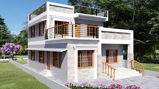 House at Bharatpur Nepal  26  40 MODERN HOUSE DESIGN 2020 [upl. by Tavy586]