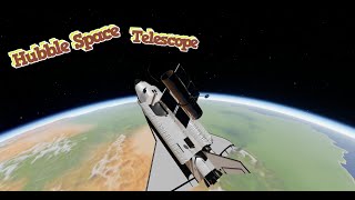 The Hubble Space Telescope in SimpleRockets 2 [upl. by Lepine]