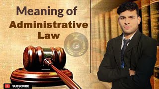 Concept of Administrative law  Administrative law  BBA LLB  MBA  LLB BA [upl. by Naujak478]