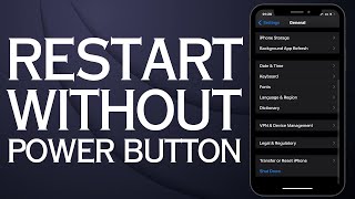 How To Restart Phone Without Power Button 2024 [upl. by Hallsy202]