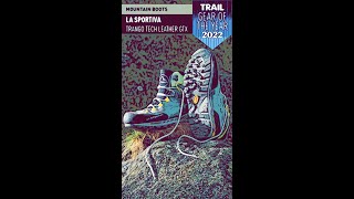 Trail magazines Mountain Boots of the Year 2022 – the La Sportiva Trango Tech Leather GTX [upl. by Lederer8]