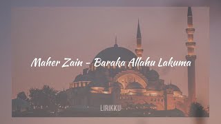 Maher Zain  Baraka Allahu Lakuma slowed  Lirik [upl. by Leziar717]