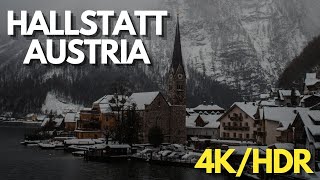 Stunning 4K Tour of Hallstatt Austria  Discover the Beauty of the Austrian Alps [upl. by Menides]