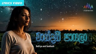 Chandani Payala චාන්දනී පායලා  bnsmusic ft Sarangan Sriranganathan  Lyrical Video [upl. by Enined844]