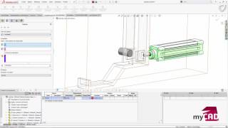 Tuto SOLIDWORKS Motion  Utiliser des capteurs de proximité pour des études séquentielles [upl. by Hamlen313]