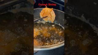 Delicious Coconut Shrimp cooking shrimp shorts [upl. by Graf]