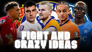 🚨 BIG FIGHT OSI CHELSEAXAVI SIMONS SANCHO DE LIGT UGARTE AND MORE [upl. by Eenoj]