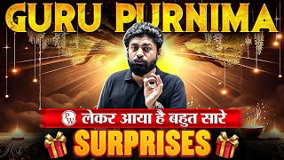 Physics Wallah लेकर आ रहा है बहुत सारे SURPRISES 🎁GuruPurnimaWithPW [upl. by Goff]