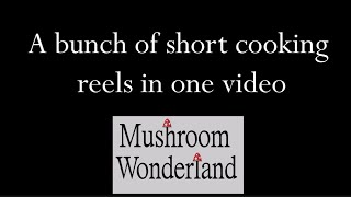 Wild Mushroom Recipes Compilation [upl. by Bordie]