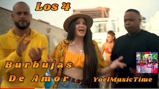 BURBUJAS DE AMOR KARAOKE Los 4 Tema Original  Coros [upl. by Stover]