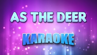 As The Deer Karaoke amp Lyrics [upl. by Sumer376]