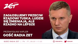 Przemysław Wipler Zagłosujemy przeciw rządowi Tuska Ludzie się zmieniają ale rzadko na lepsze [upl. by Batory631]